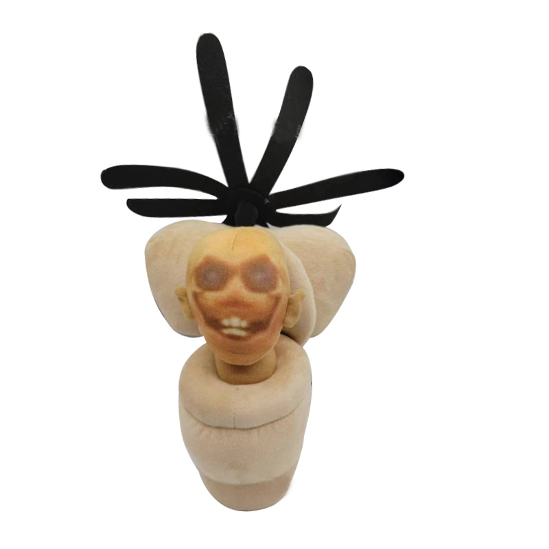 Cross-border Skibidi aseo persona Speakerman jefes Persona de audio relleno muñeca lote. Cabello