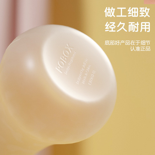 Kitchen transparent with dust-proof cover and graduated food-grade squeeze sauce bottle salad dressing ketchup oyster sauce five-hole sauce bottle