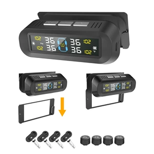 T13 gizli günəş enerjili simsiz TPMS şin təzyiqinə nəzarət sistemi