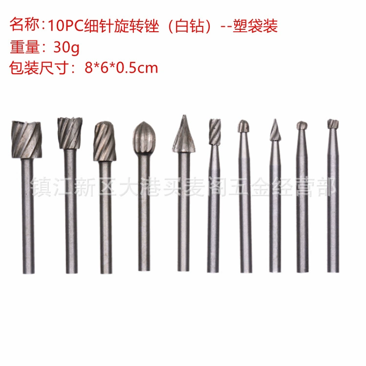 Электрический шлифовальный набор вращающихся напильников по дереву, деревообрабатывающий фрезерный нож для резьбы по дереву