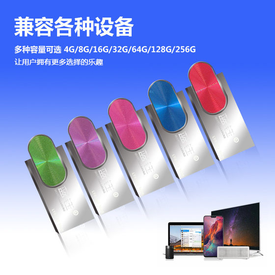Lanwan Five-color Usb Flash Drive 512G HiGh-speed 3.0 LarGe Capacity 256G Mobile Phone and Computer Dual-use Usb Flash Drive