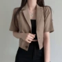 春夏气质短袖休闲小西服