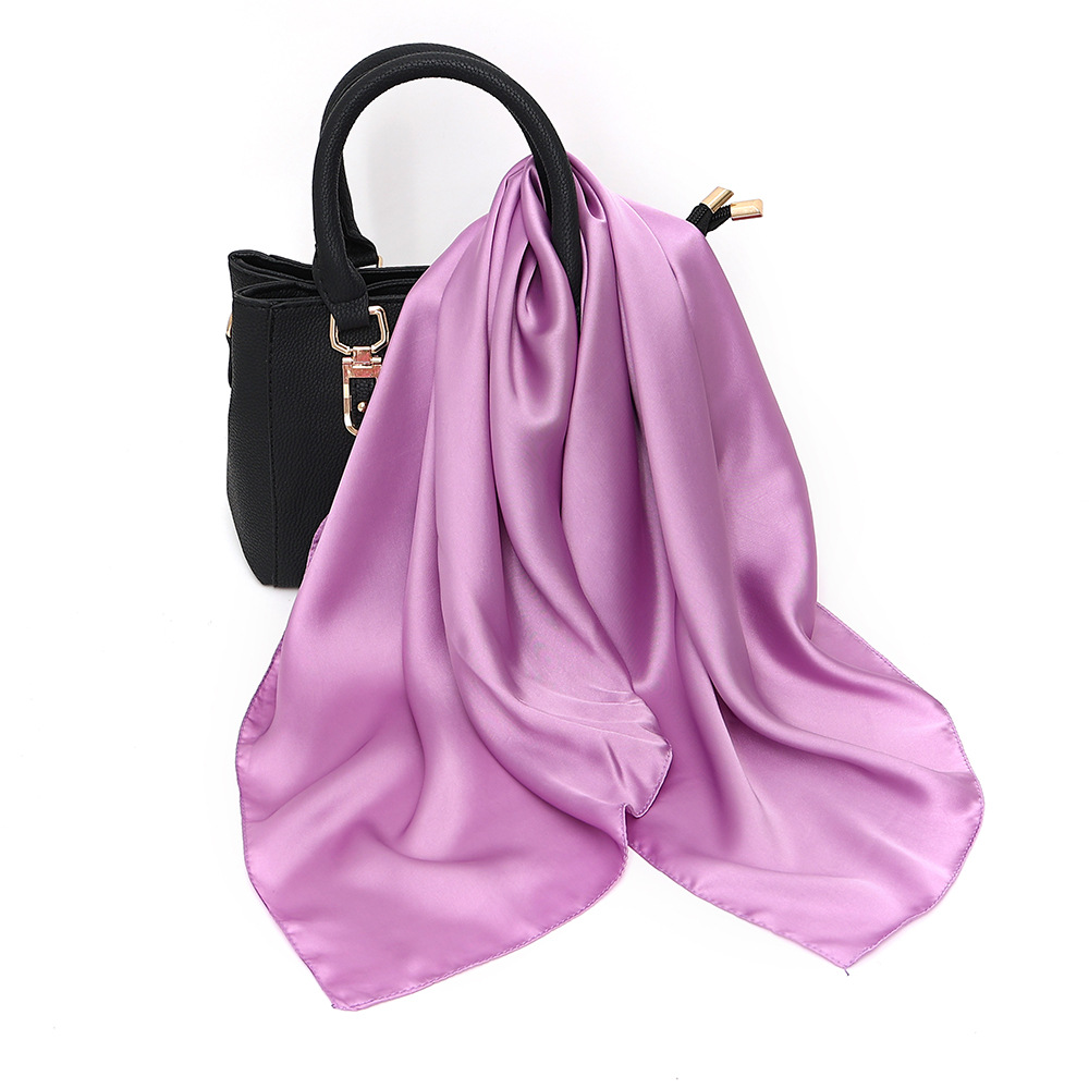 70g Weight Silk Scarf Classification Casual Occasion Polyester Material Printing Pattern Summer Season Women's Gender Printing Design Elegant, Basic Style Women's Elegant Basic Printing Polyester Printing Silk Scarf 14