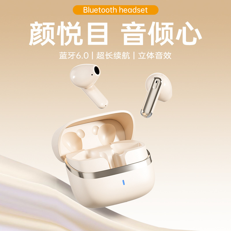 Cross-Border Hot-Selling A80 Private Model Bluetooth Earphones, Semi-In-Ear Wireless Sports Earbuds with Long Battery Life, Stereo Sound, E-Commerce Quality