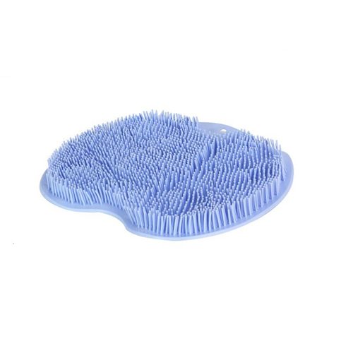 Laziest Foot and Back Scrubber Bathroom Massage Shower Dead Skin Foot Scrubber Silicone Bathtub Non-Slip Scrub Mat
