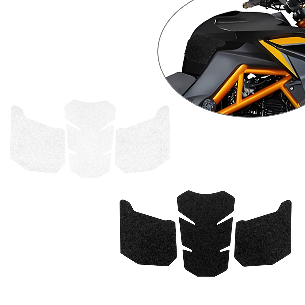 Aplicable a KYMCO Guangyang / K-RIDER 400 2019 modificación del tanque de combustible pegatinas de hueso de pescado pegatinas de esmerilado antideslizante y resistente al desgaste