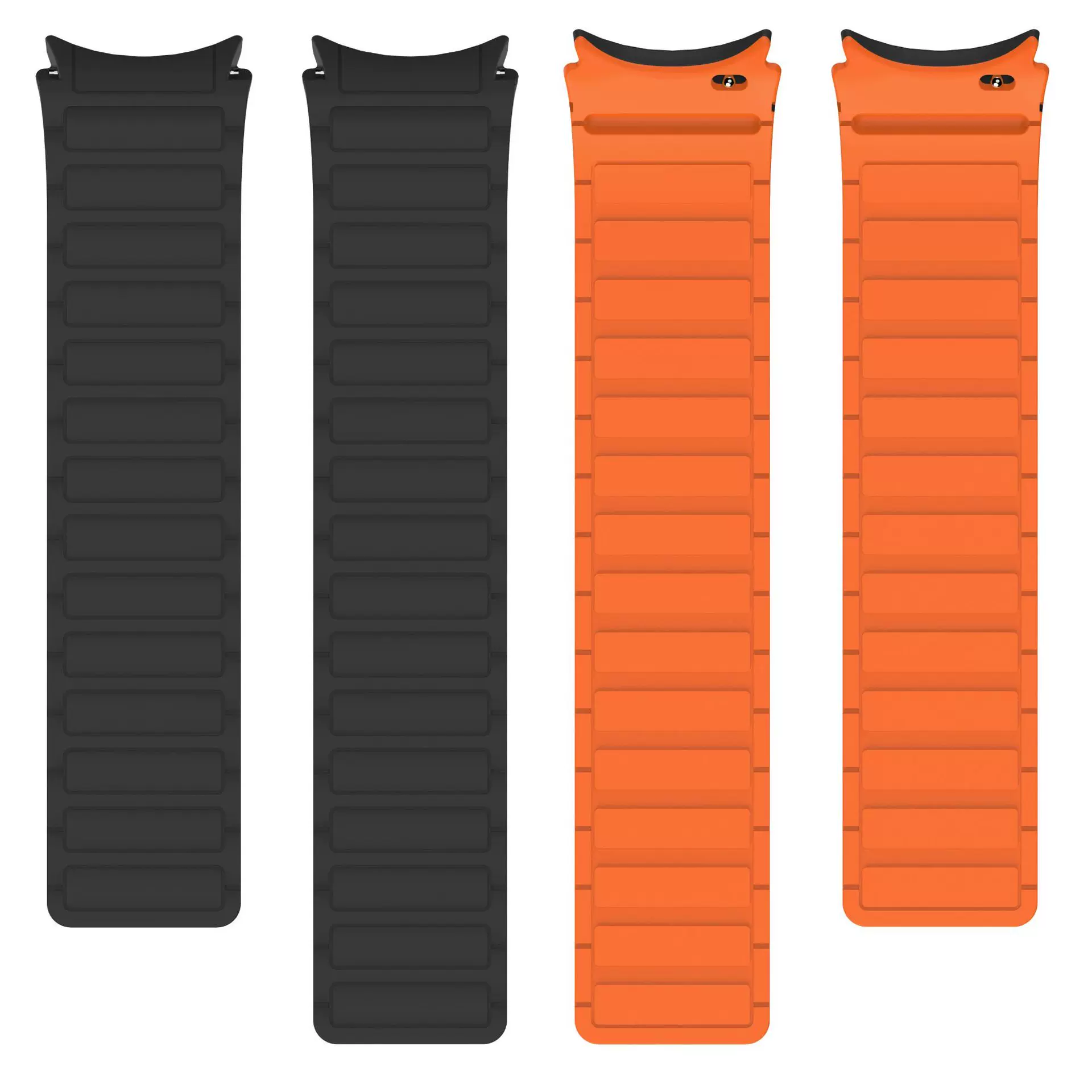 适用三星GalaxyWatch7智能手表FE/6/5/4通用强磁UV高品质硅胶表带