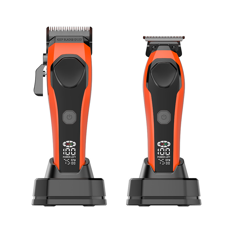 Tagliacapelli elettrico professionale per saloni e uso domestico, strumento per lo styling della testa calva e per il taglio dei capelli lisci all'indietro_voghion.com