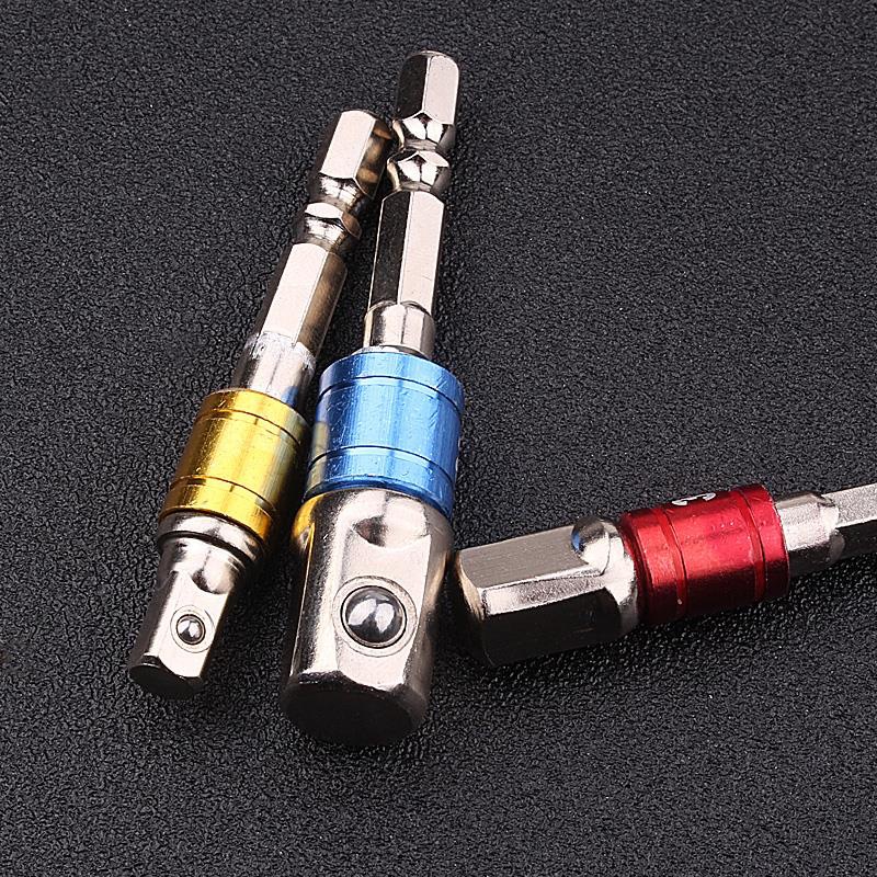 convertidor de llave eléctrica hexagonal convertidor cuadrangular convertidor conector adaptador de manguito conector de tornillo recto de refuerzo