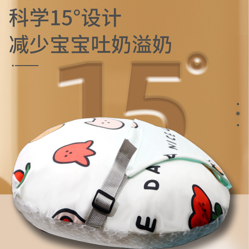 almohada de lactancia de suministro directo para reclinarse y alimentar artefacto de la luna, artefacto de la luna, almohada multifuncional anti-emitación de leche recién nacida