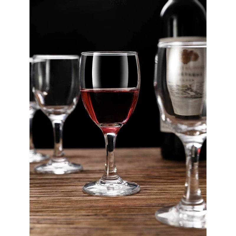 Glass wineglass, set, increased thickness, light luxury style, Amazon