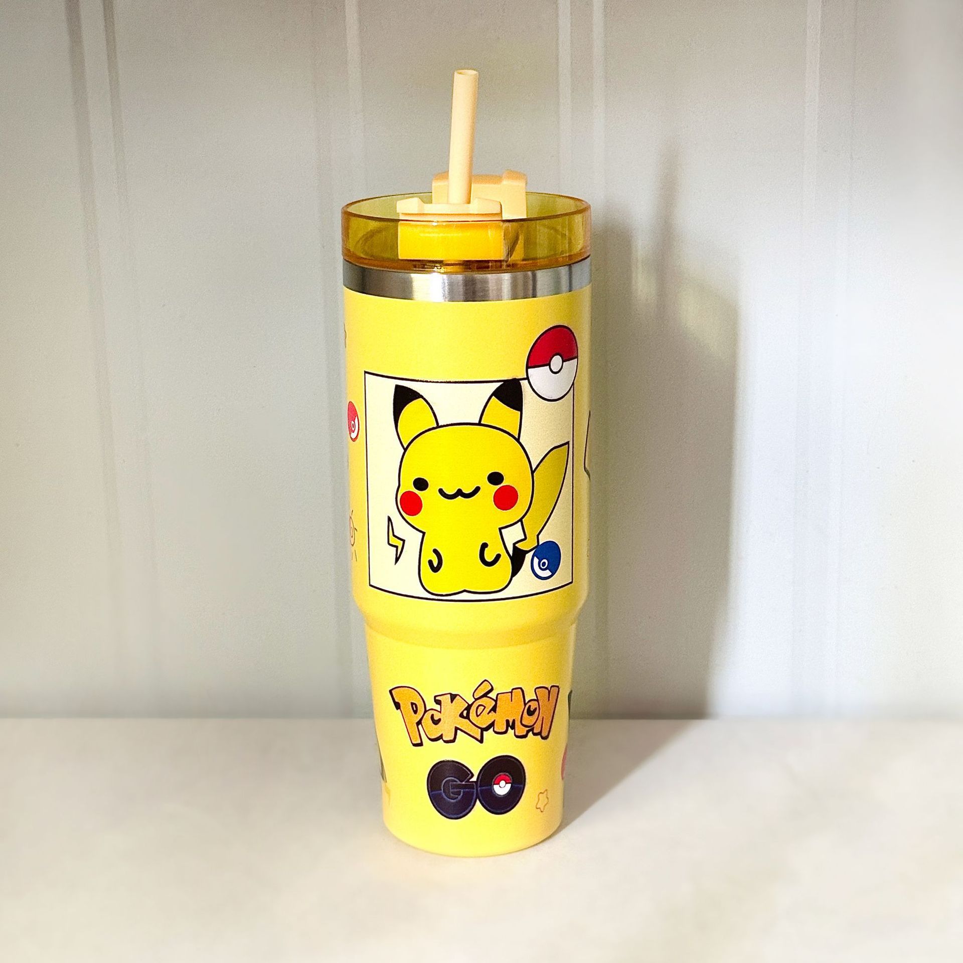 Taza de hielo de patrón de dibujos animados de anime transfronterizo Taza de coche de 30oz Taza de café de aislamiento al vacío de acero inoxidable 304