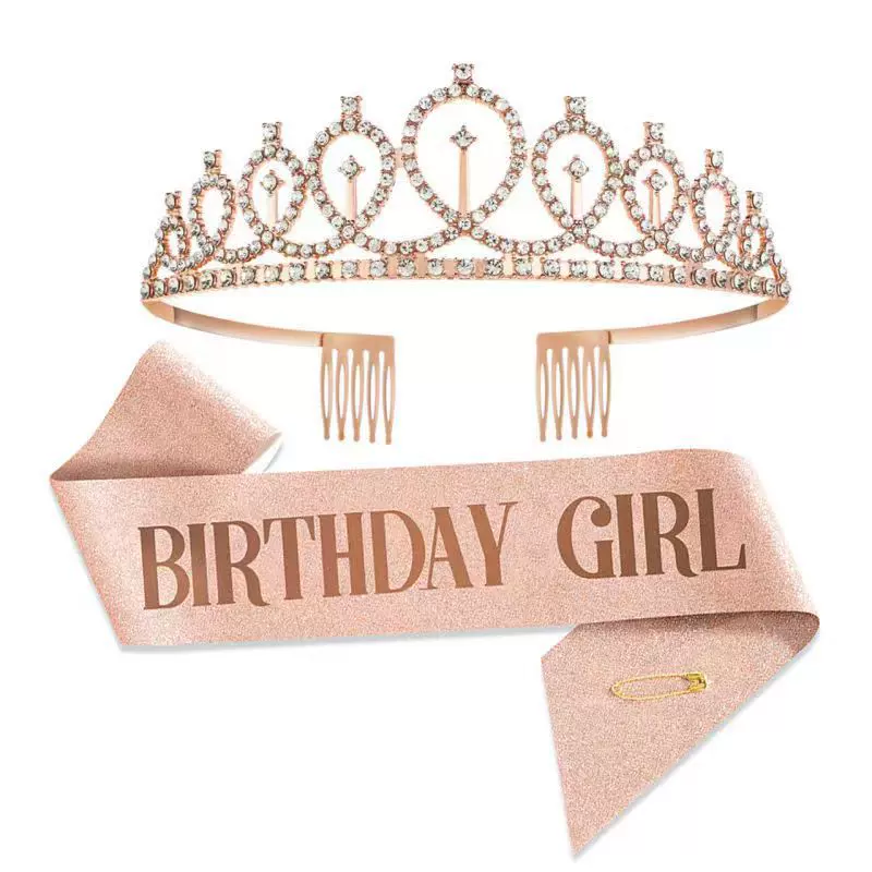 欧美生日派对皇冠头饰头箍发卡字母hapybirthday生日快乐发箍