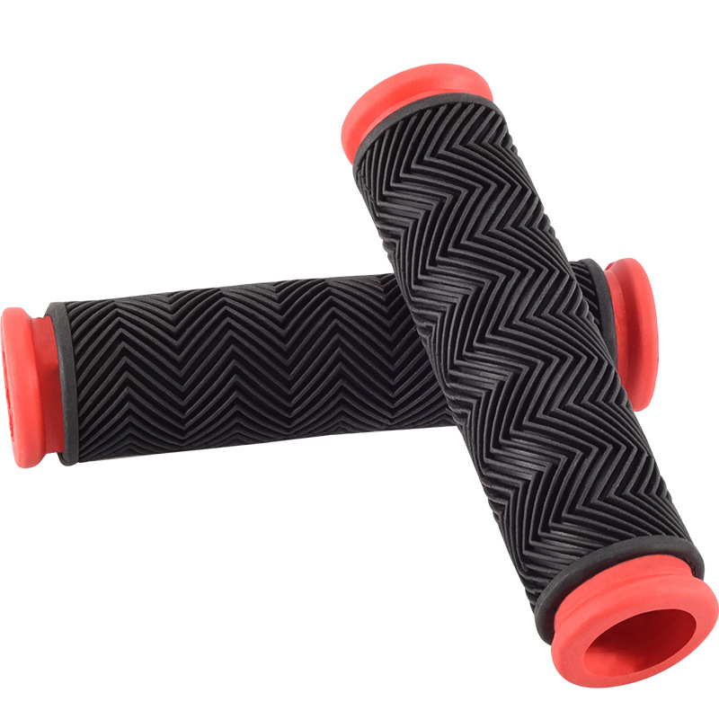 Cubierta de manilla de bicicleta de montaña de goma suave empuñadura de color muerta plegable guía de conductor accesorios de equipo de bicicleta