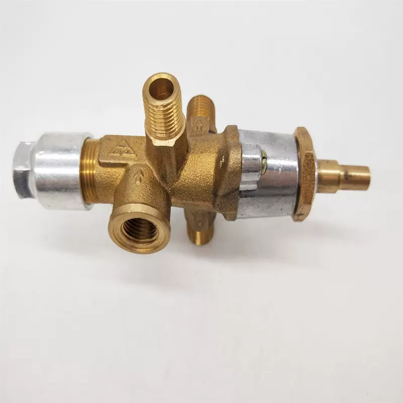 燃气取暖器阀门带缺氧保护熄火保护装置安全铜阀烤炉烤箱铜旋塞阀