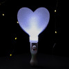 Cute flashing light stick heart shaped, props, wholesale