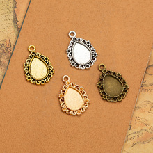 DIY�Ʒ����͹��ֹ��朵���ˮ���ε����N14*10MM��ʯ�����l�Ʒ