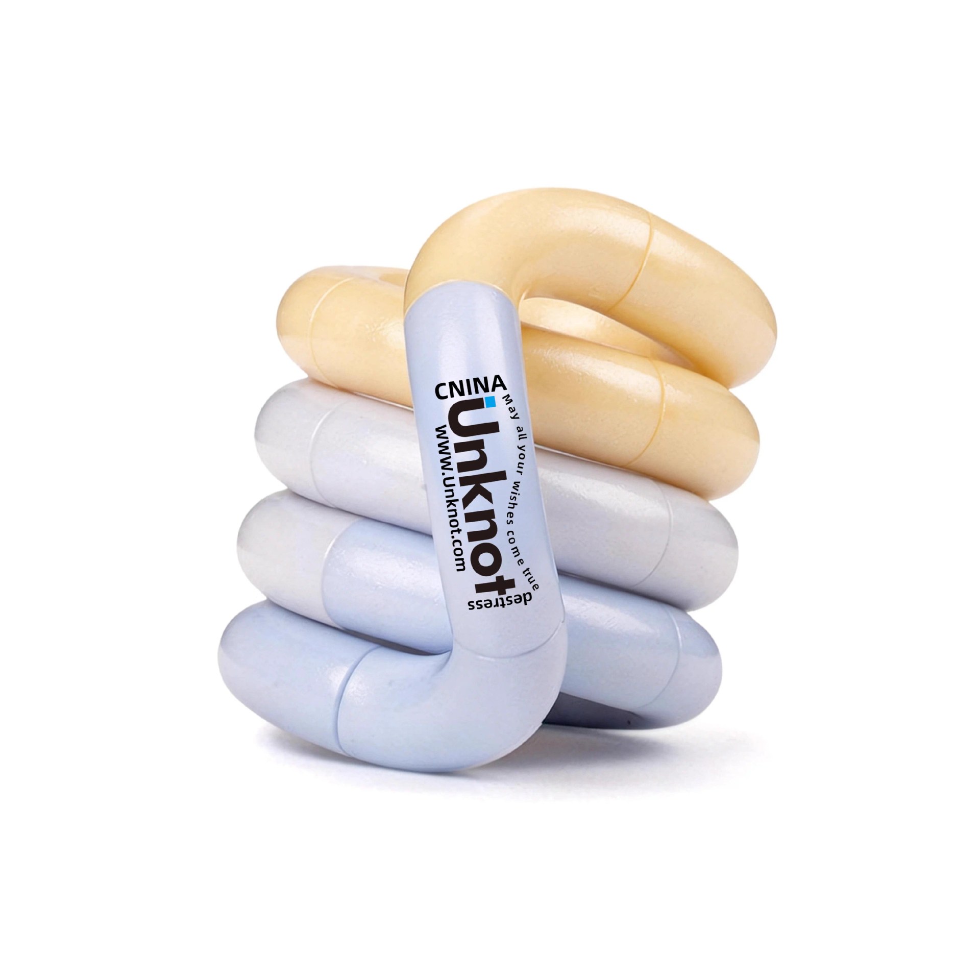 Unknot oficial genuino Twist Le Tang el mismo tipo de juguete de artefactos descomprimidos tango sensible a la temperatura decoloración pellizco pellizco pellizco 6