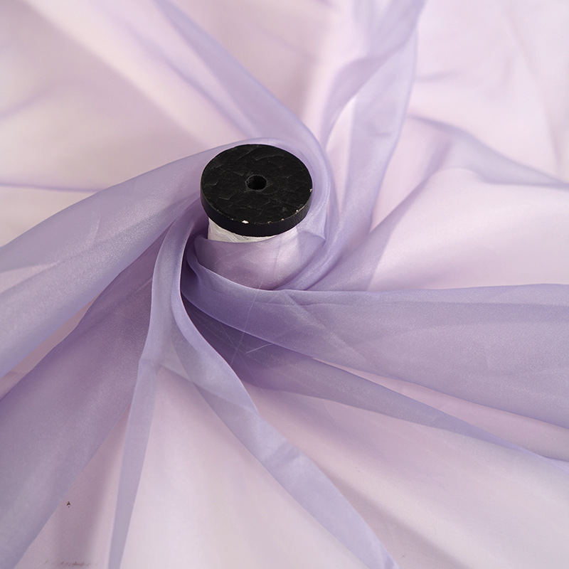 10d Ruyi ultra-delgada tela suave y transparente oigan tela de ropa de boda ropa de estilo chino pañuelo de baile tela de gaza