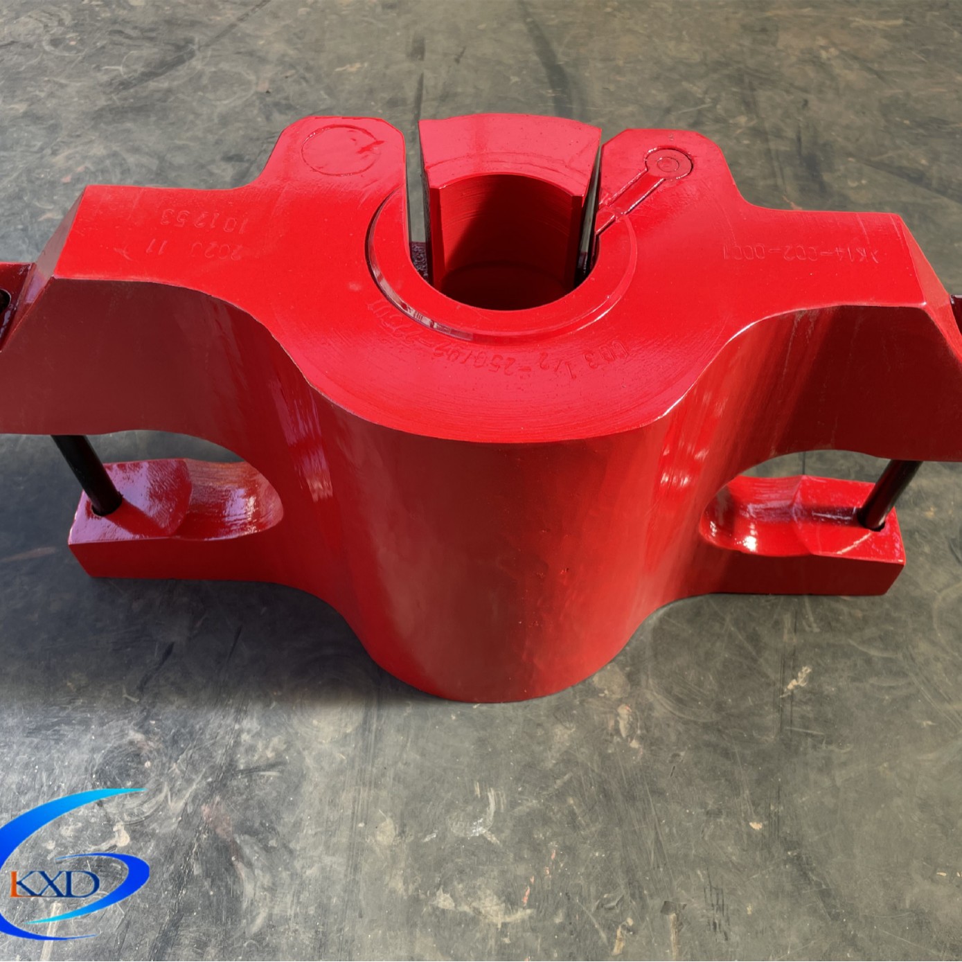 73油管吊卡150吨现货 钻杆直角侧开活门吊卡