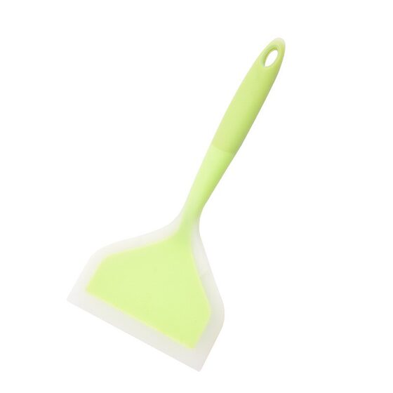 High Temperature Resistant Silicone Shovel Food Grade Kitchen Non-Stick Pan Silicone Shovel Yuzi Baking Pancake Pan Shovel Household Stir-frying Pot Shovel