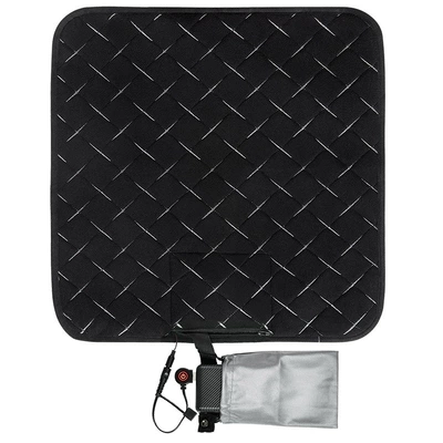 Autumn and Winter USB Heating Car Seat Cushion, Car-Mounted Home Office Heating Pad, Electric Heating Pad, Multi-Scenario Adaptable (Multi-function pad) - 89095-black-excluding-power-bank