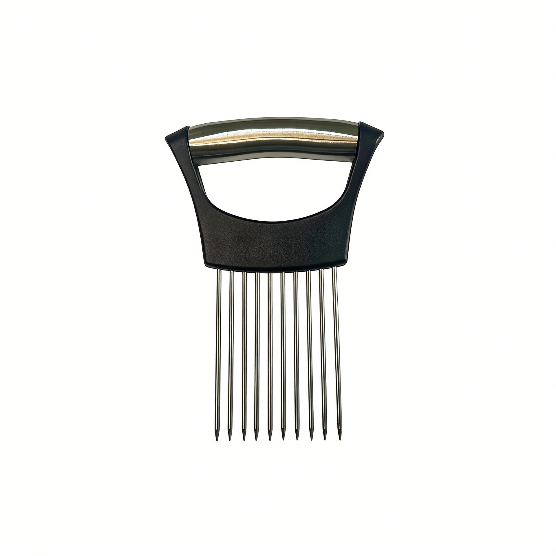Stainless Steel Onion Cutting Tool, Fruit and Vegetable Slicer, Meat Tenderizer Needle, Meat Loosening Needle