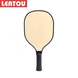 Pickleball Paddles 原木色杨木匹克球拍环保木质拍现货包边超轻