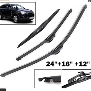 Opel Antara 06-17 üçün ön və arxa şüşə silgəcləri 3 hissəli dəst
