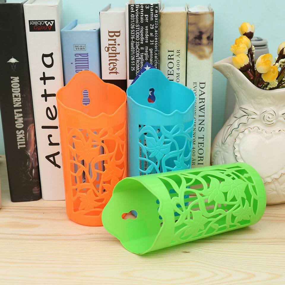 Creativo de plástico tipo pared colgante palillos caseros palillos colgantes tipo drenaje palillos huecos palillos de cocina