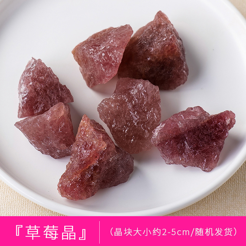 Crystal de fresa 3 - 5cm / 100g