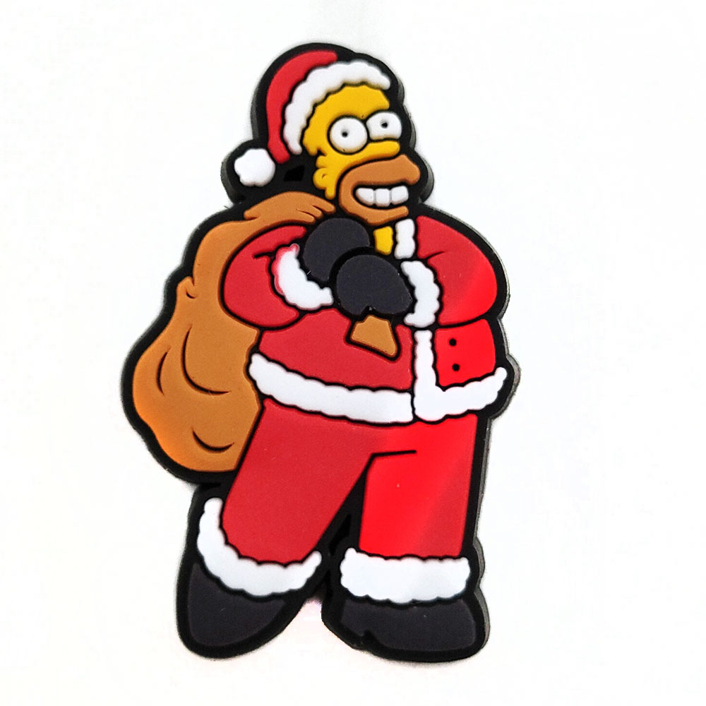 Nuevos zapatos de Navidad flor zapatos de playa con hebilla decorativa