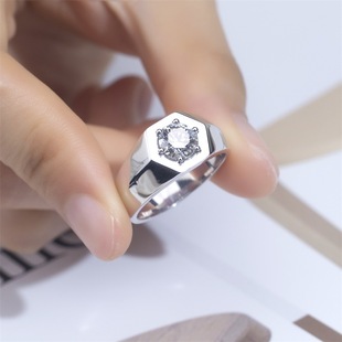 Cultivated Diamond Henan Artificial Regeneration Synthetic D Color Round Naked Diamond Inlaid with K Gold Ring Pendant Earrings IGI Certificate