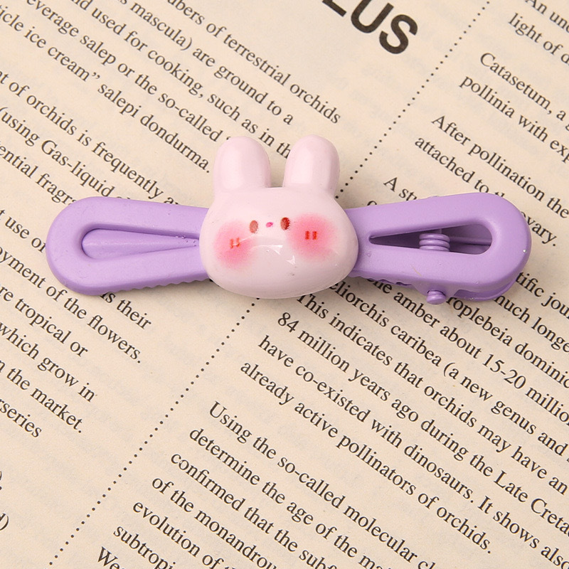 Primavera nueva historieta Sanrio oval metal horquilla linda chica dulce lado Bangs hairpin tocado