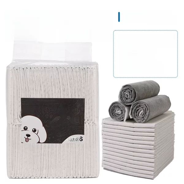 Dog diaper pad thickened bamboo charcoal deodorant diaper cat diaper Teddy diaper absorbent sanitary pad wholesale in large quantities