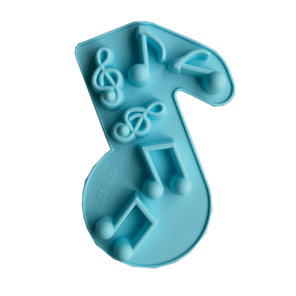 No. 1 nota 178 molde de silicona pastel helado pudín molde de postre jabón utensilios