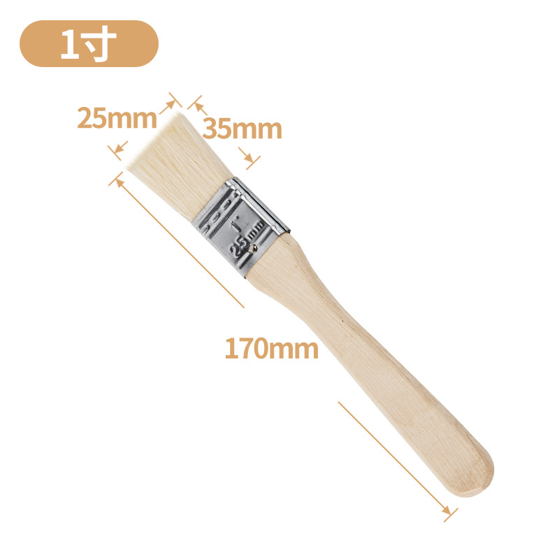 Wool brush; normal 1inch