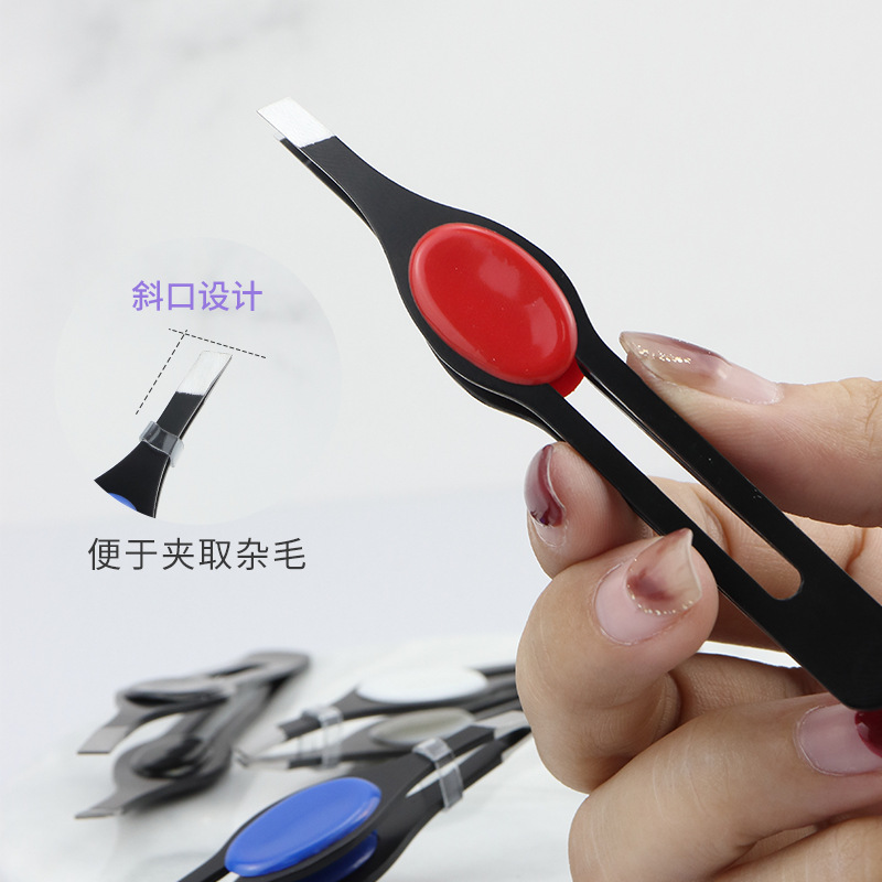 Eyelash curler stainless steel, curlers for eyebrows, cosmetic tweezers 4