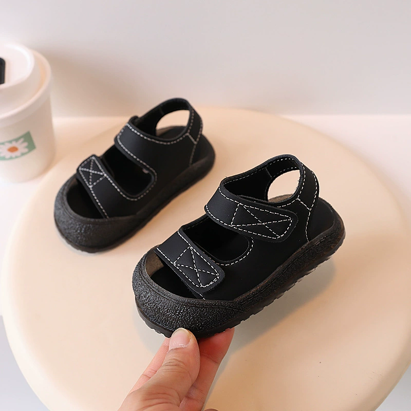 Summer children's shoes girl's, sandals for early age, beach footwear for boys, soft sole, 1-3 years