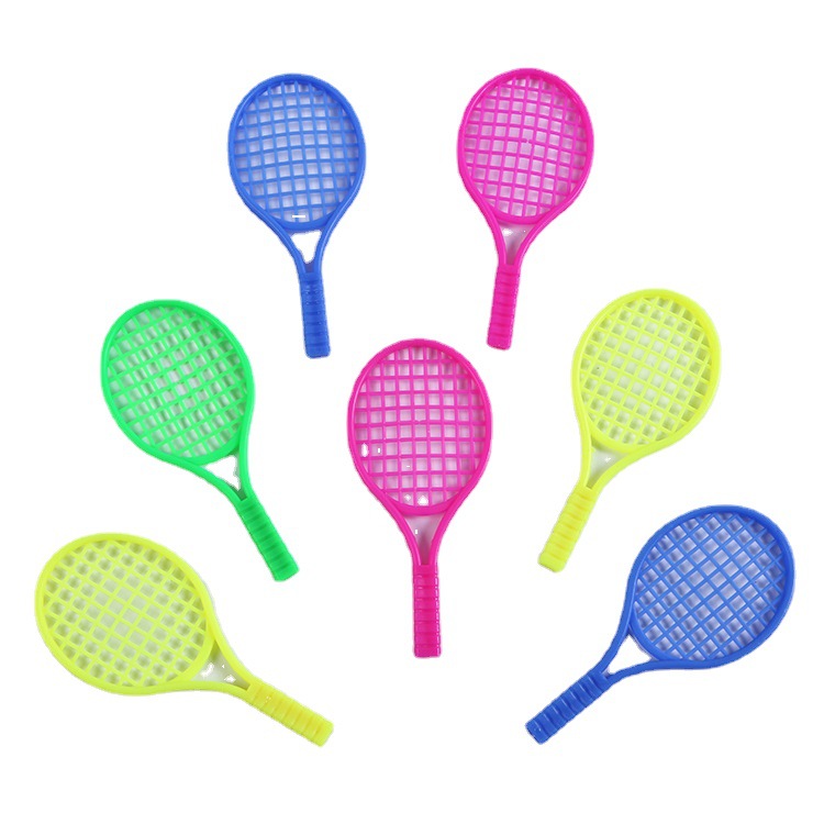 Mini modelo de bádminton raqueta de jardín de infantes regalo tamaño pequeño bádminton raqueta de tenis de mesa raqueta de los niños