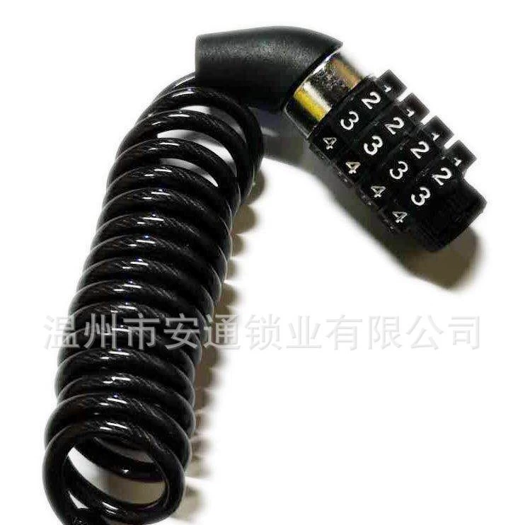 Стальной трос Цифровой Шлем Блокировка паролем электромобиль мотоцикл тренажерный зал путешествия горный велосипед замок