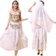 Indian Dance Suit Adult Female Belly Dance Performance Costume New Ethnic Stage Performance Suit Bellyband Skirt Suit