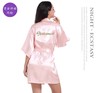 Wedding morning robe female bridesmaid bridesmaid group silk girlfriends wedding party pajamas wedding robe bathrobe