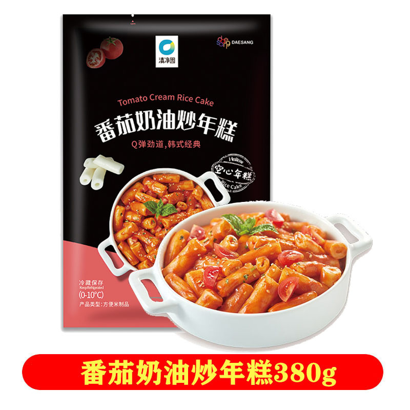 【2인분】토마토크림 속이 빈 떡볶이 380g*1봉