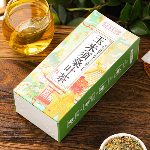 Handpicked Golden Formula Corn Silk & Mulberry Leaf Tea—Packaged, Bagged Tea Alternative: Not Sanjiang Tea, Not Compressed Tea, Ideal for Health and Wellness, Also Serves as a Herbal Tea Substitute