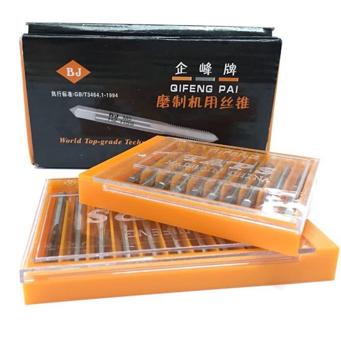 上海企峰丝锥HSS机用丝攻高速钢直槽丝锥M4 6 5 8 10 12 16 20 30