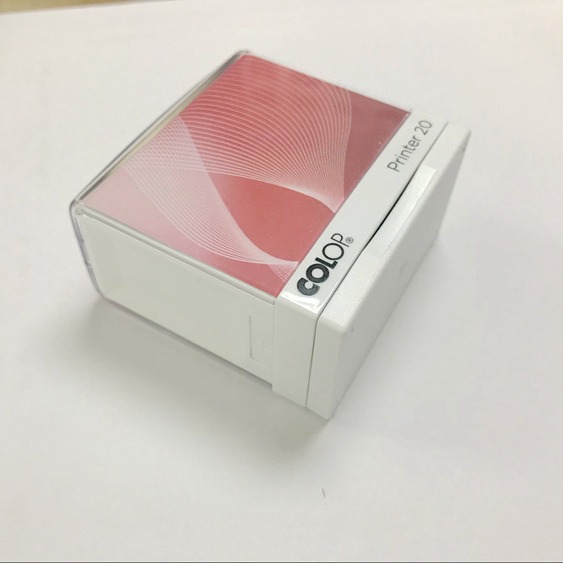 COLOP P20ӡ�¡�COLOP20 with textile ink ����֯��ɫӡ̨