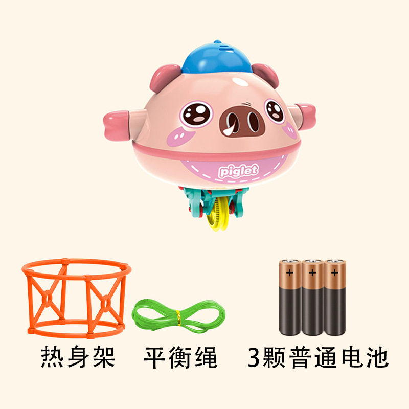 Negro tecnología tumbler unicycle alambre de acero walking robot monociclo novela interesante puesto giroscopio juguete eléctrico