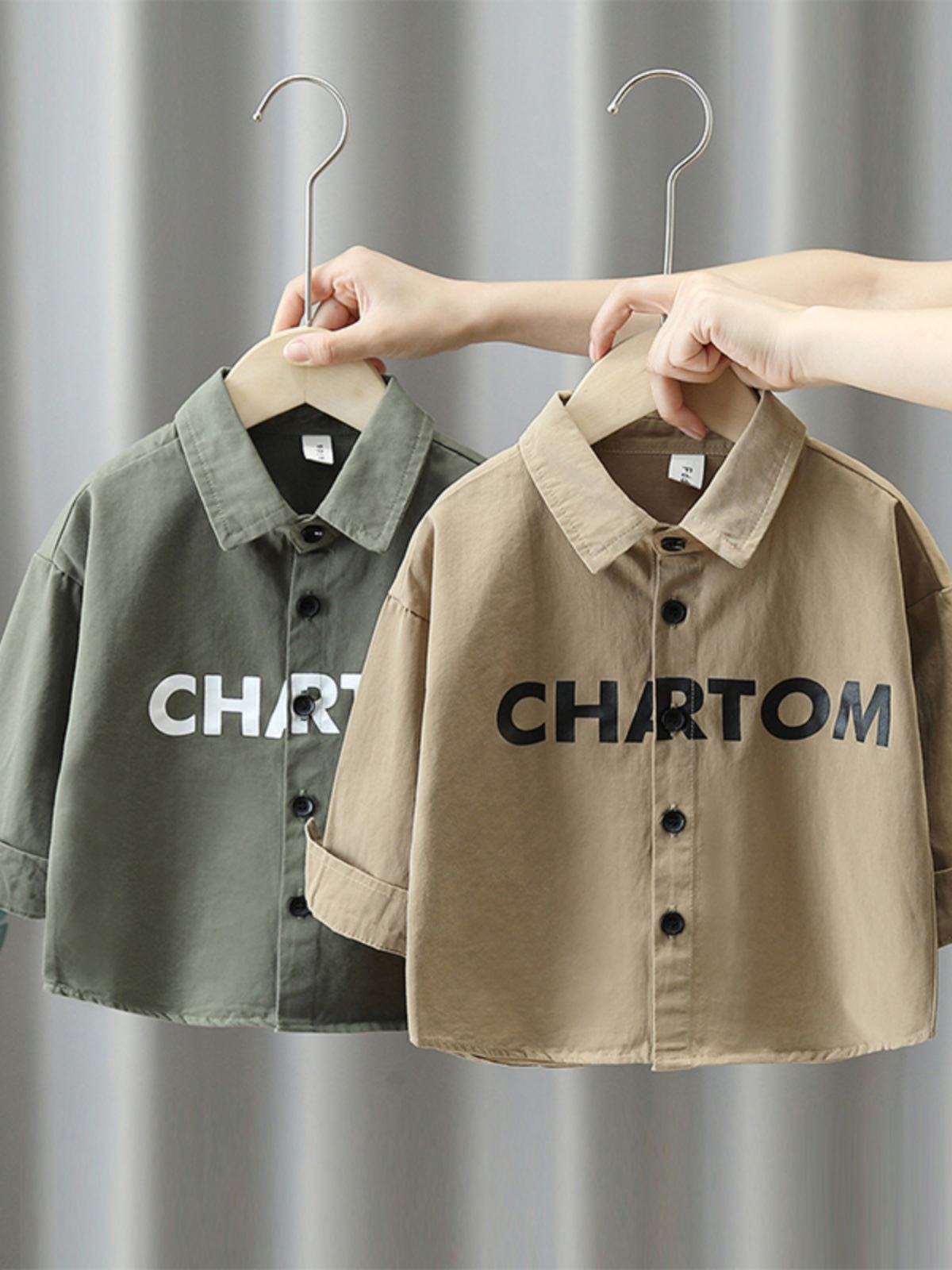 7824 Chaqueta Camiseta de Otoño para Niños, Nueva Colección Primavera-Otoño 2026, Camisetas Estampadas de Marca para Niños Pequeños