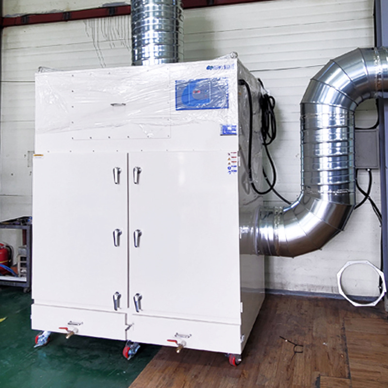 四川泸州机床油雾收集器 大型集中式油雾收集净化设备OMC200 清好